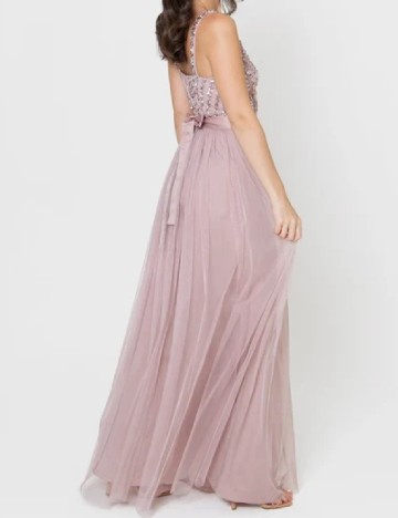 Rochie lunga Maya Deluxe, roz