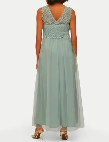 Rochie lunga Vila, verde