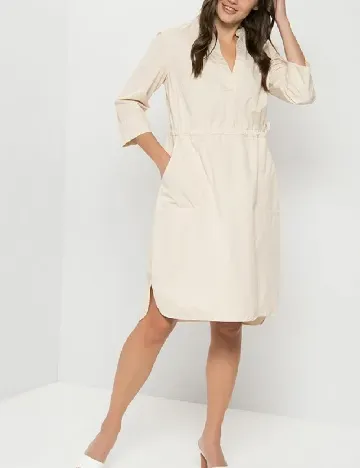 Rochie scurta Taifun, crem