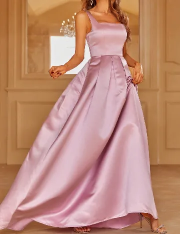 Rochie lunga Faeriesty, roz