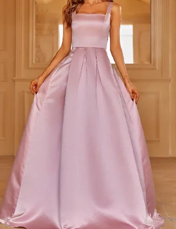 Rochie lunga Faeriesty, roz