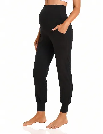 Pantaloni SHEIN Maternity, negru