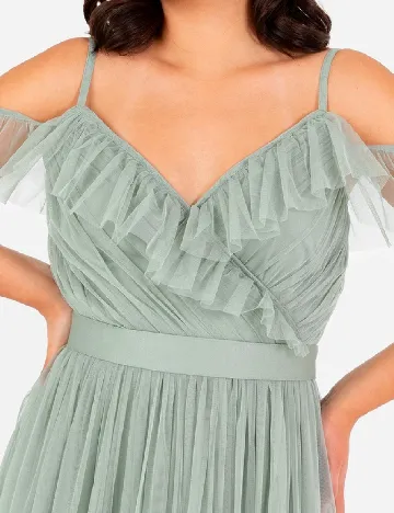 Rochie lunga Anaya with love, verde