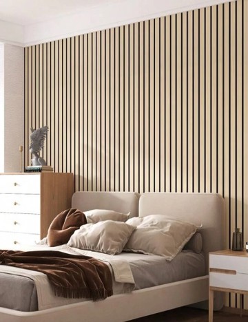 Tapet autocolant, 40 x 300 cm SHEIN, crem