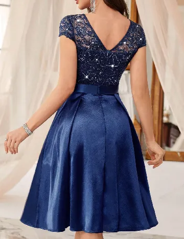 Rochie scurta Miusol, bleumarin