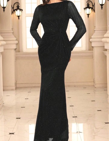 Rochie lunga Everlyl, negru