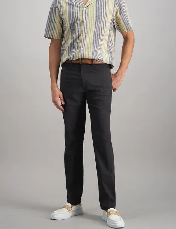 Pantaloni Haggar, gri inchis