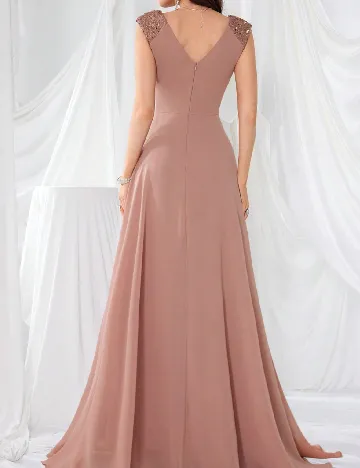 Rochie lunga UNITHORSE, roz