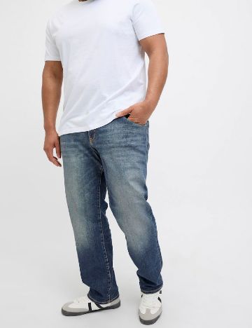 Blugi Jack&Jones Plus Size Men, albastru