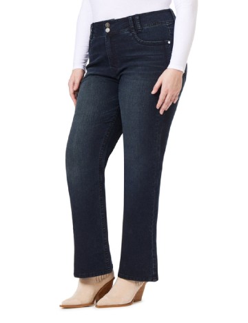 Blugi Wallflower Plus Size, bleumarin