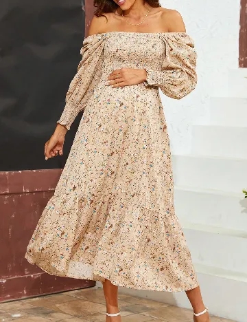 Rochie medie SHEIN Maternity, mix culori