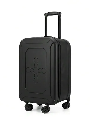 Troler, 36 x 52 x 28 cm SHEIN, negru