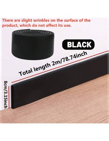 Banda decorativa, 210 cm SHEIN, alb