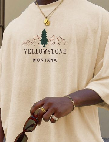 Tricou SHEIN, crem