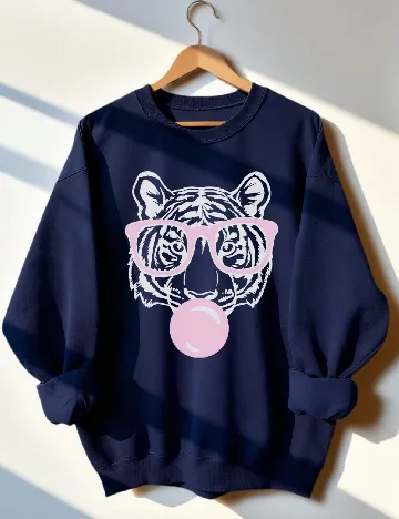 Pulover SHEIN, bleumarin