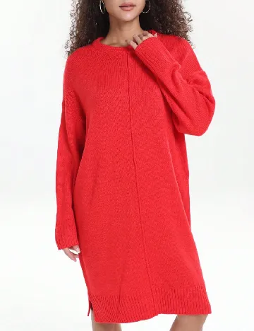 Rochie scurta SHEIN CURVE, rosu
