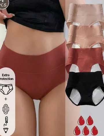 Set chiloti 4 perechi SHEIN, mix culori