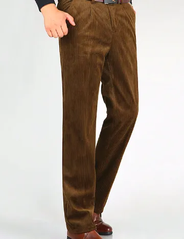 Pantaloni SHEIN, maro