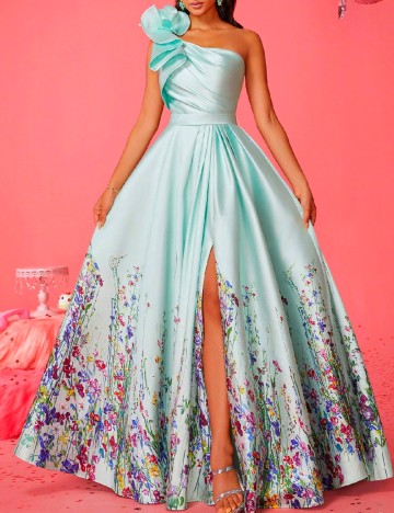 Rochie lunga Smilprince, verde