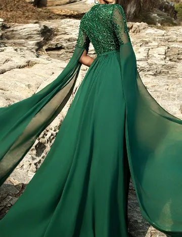 Rochie lunga SHEIN, verde