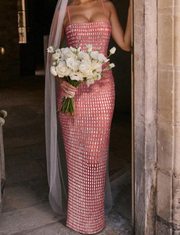 Rochie lunga SHEIN, roz
