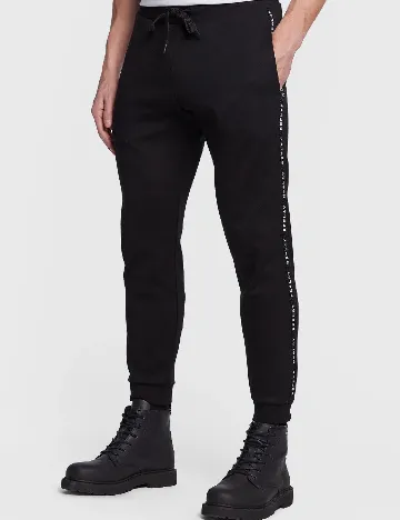 Pantaloni Replay, negru