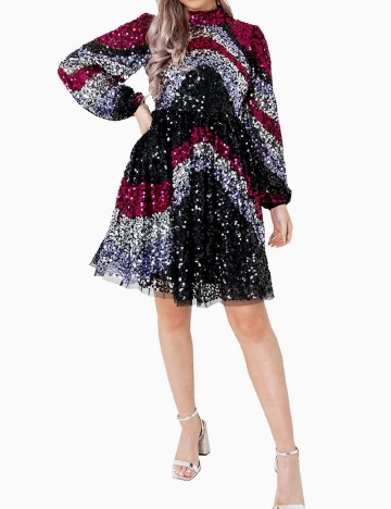 Rochie scurta Maya Deluxe, mix culori