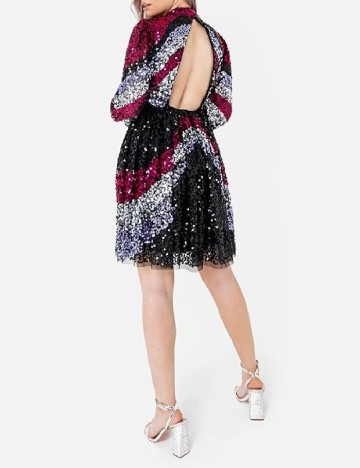Rochie scurta Maya Deluxe, mix culori