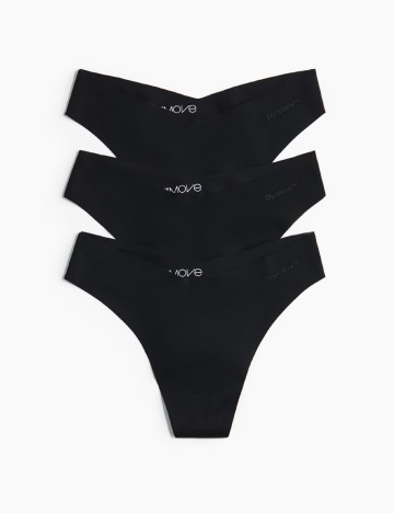 Set chiloti 3 perechi H&M, negru