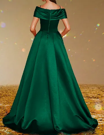 Rochie lunga Smilprince, verde