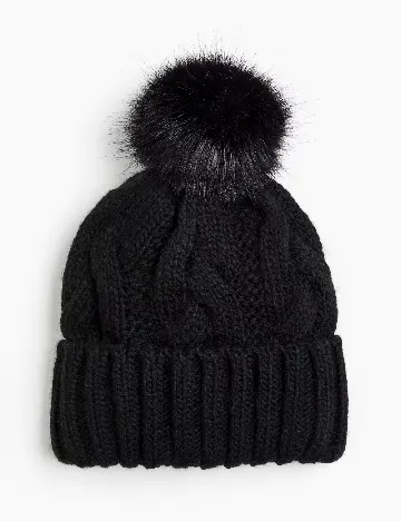 Caciula H&M, negru