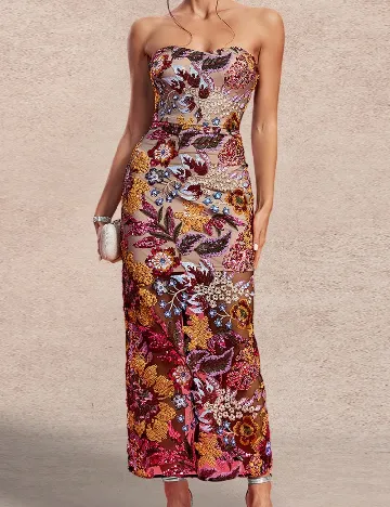 Rochie medie SHEIN, floral print