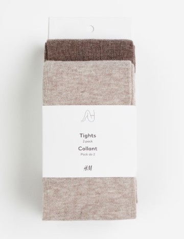 Set ciorapi 2 perechi H&M, maro