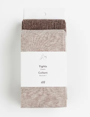 Set ciorapi 2 perechi H&M, maro