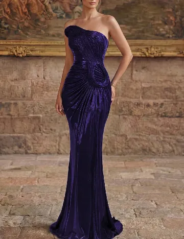 Rochie lunga Smilprince, mov