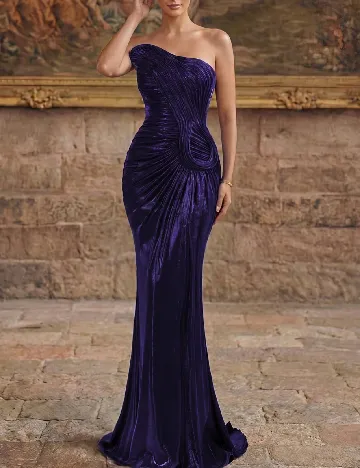 Rochie lunga Smilprince, mov
