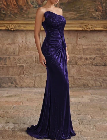 Rochie lunga Smilprince, mov
