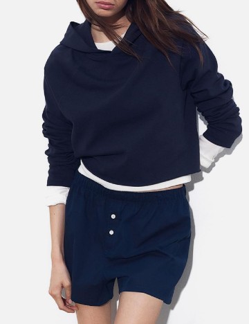 Hanorac H&M, bleumarin
