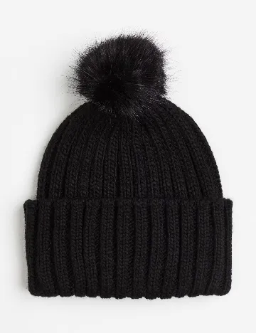 Caciula H&M, negru