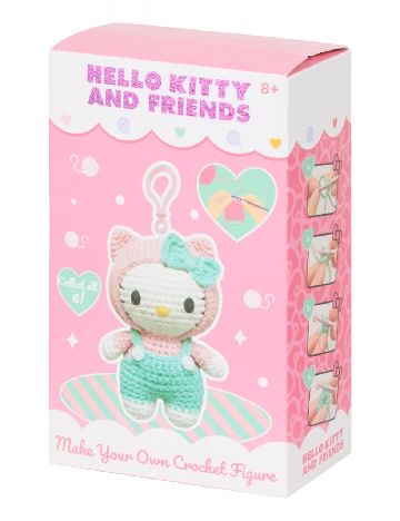 Set de croșetat Hello Kitty ACTION, mix culori