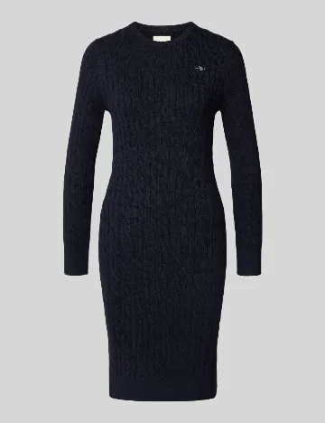 Rochie scurta Gant, bleumarin