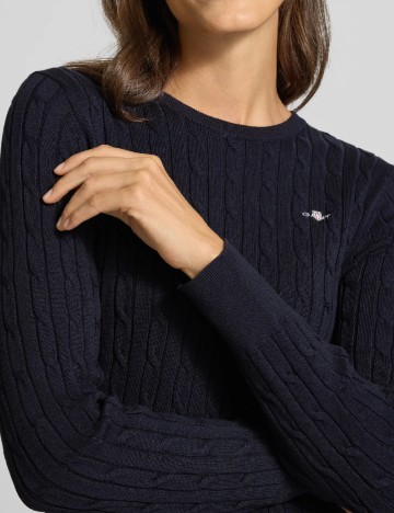 Rochie scurta Gant, bleumarin