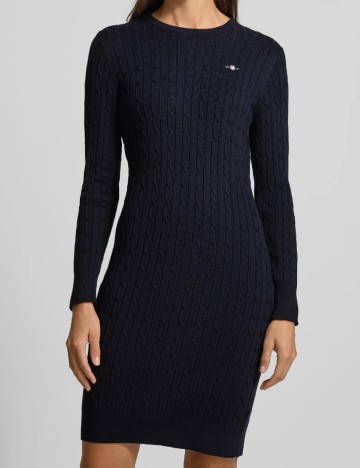 Rochie scurta Gant, bleumarin