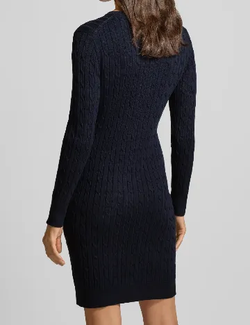 Rochie scurta Gant, bleumarin