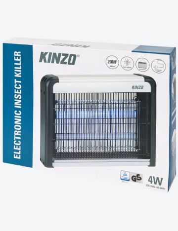 Lampă UV anti-insecte Kinzo, argintiu