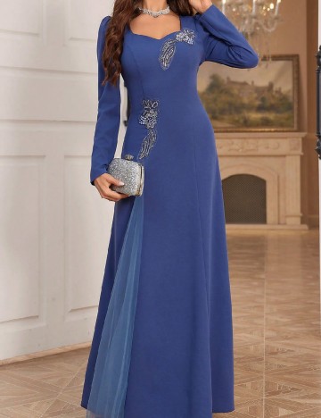 Rochie lunga SHEIN, bleumarin