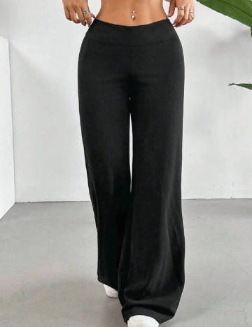 Pantaloni SHEIN CURVE, negru
