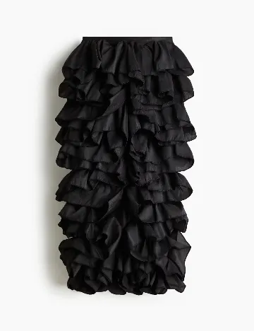 Fusta H&M, negru