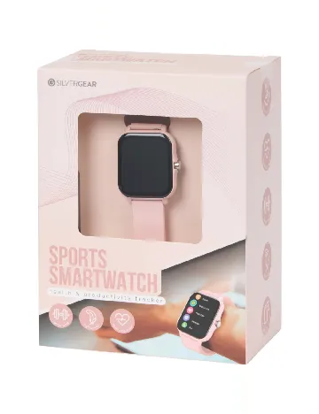 Smartwatch sport SILVERGEAR, roz