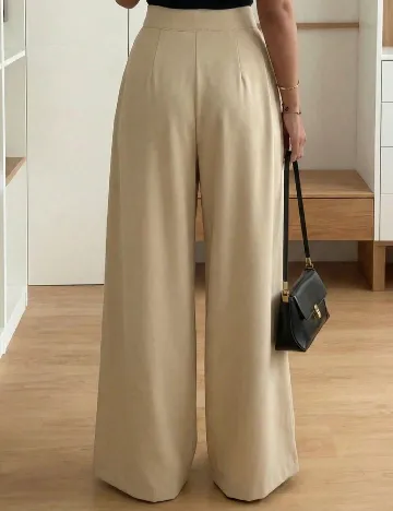 Pantaloni SHEIN, crem
